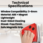 Safe Double‑Sided Window Cleaning Tool
